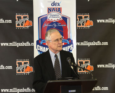 Milligan President Don Jeanes
