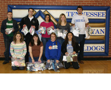 Representatives of Tennessee Wesleyan College Athletic Teams