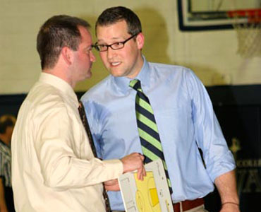 Lincoln Walters (right) will take on Head Men's Coaching duties next year for Montreat College