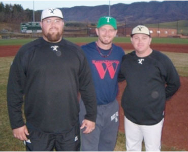 L-R: Andrew Belcher, Billy Wagner, Josh Swain